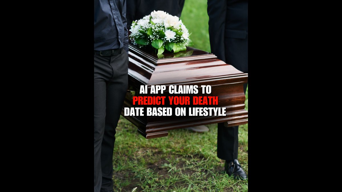 'DEATH CLOCK': An AI app claims it can predict the day you will die — if you don't change your lifestyle habits.