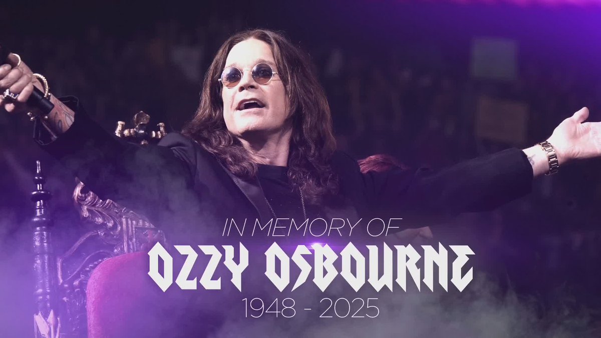 RIP to the legend Ozzy Osbourne 🙏