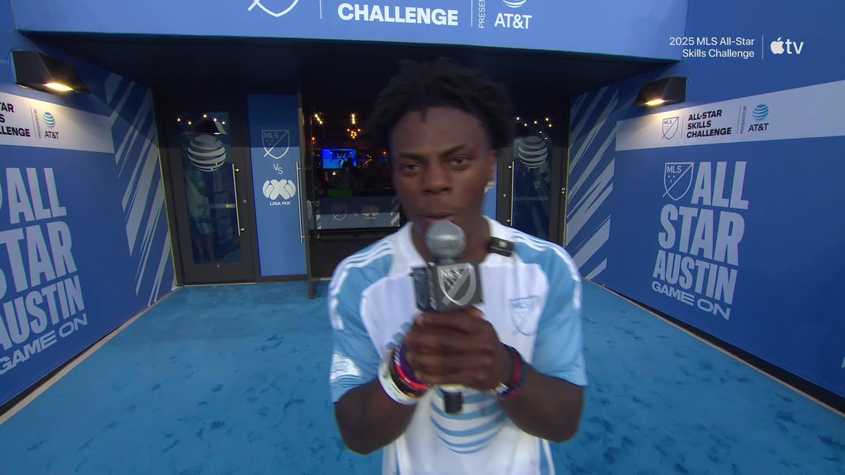 🚨| WATCH: Speed handles team introductions for the MLS All-Star Skills Challenge squad 🔥