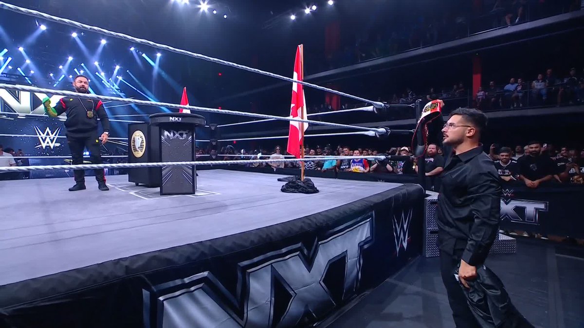 Where you going, Ethan?! 😂 Santino Marella wants to take that title! 😤