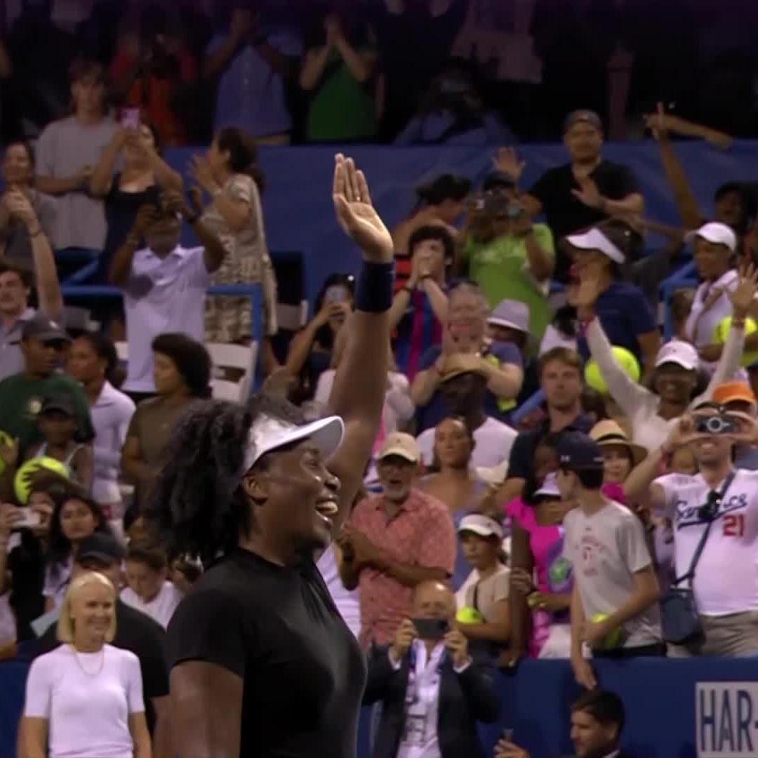 Let tonight be a lesson to all who patronize sporting legends, urging them to retire to preserve their legacy. This is their decision to make, not yours. They know better. Venus Williams knows better. Beating Father Time, one victory twirl at a time ✨