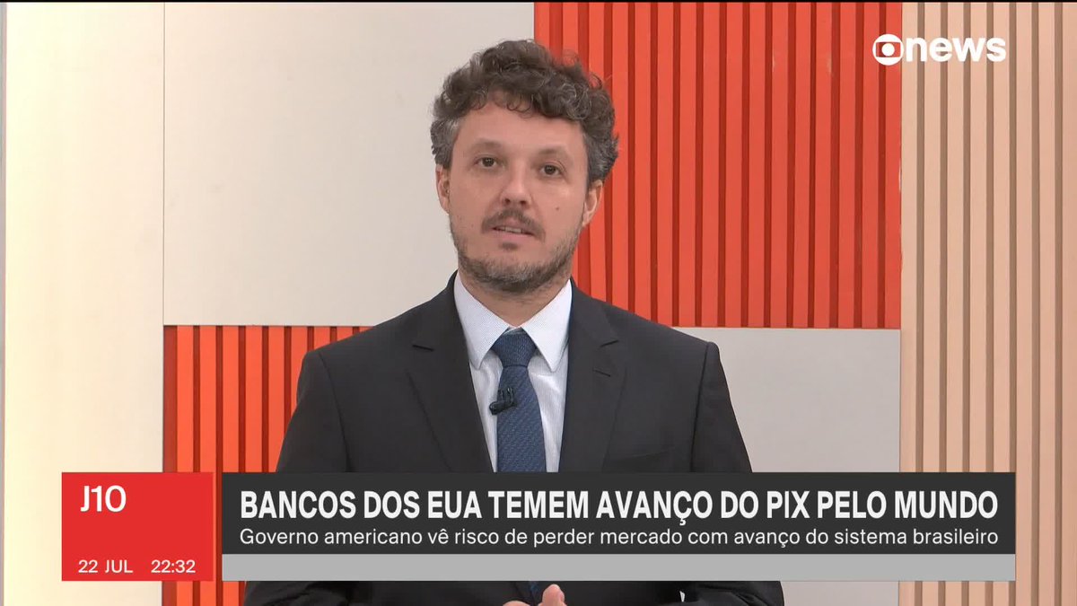 #NotíciasdeValor: Bancos dos EUA temem avanço do pix pelo mundo. O governo americano vê risco de perder mercado com avanço do sistema brasileiro. É o assunto de Fernando Exman, do Valor Econômico ➡ Assista ao #J10: #GloboNews