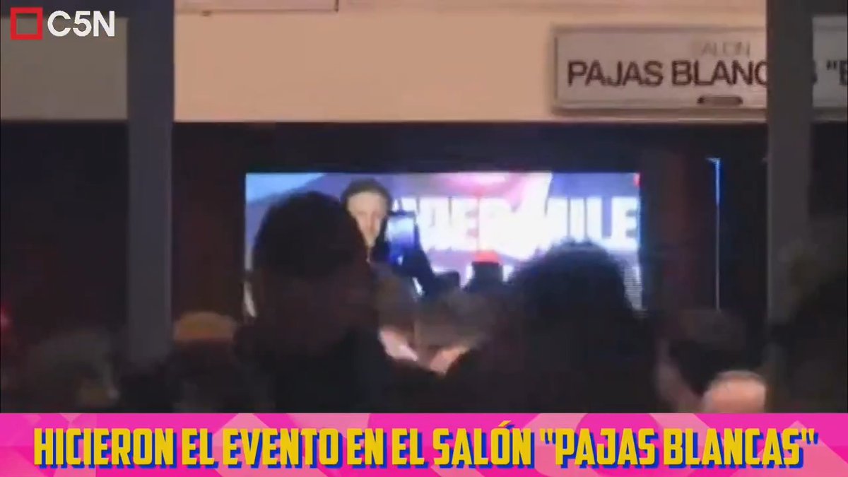 "Pajas Blancas": Por los comentarios sobre el nombre del salón donde se realizó ‘La Derecha Fest’