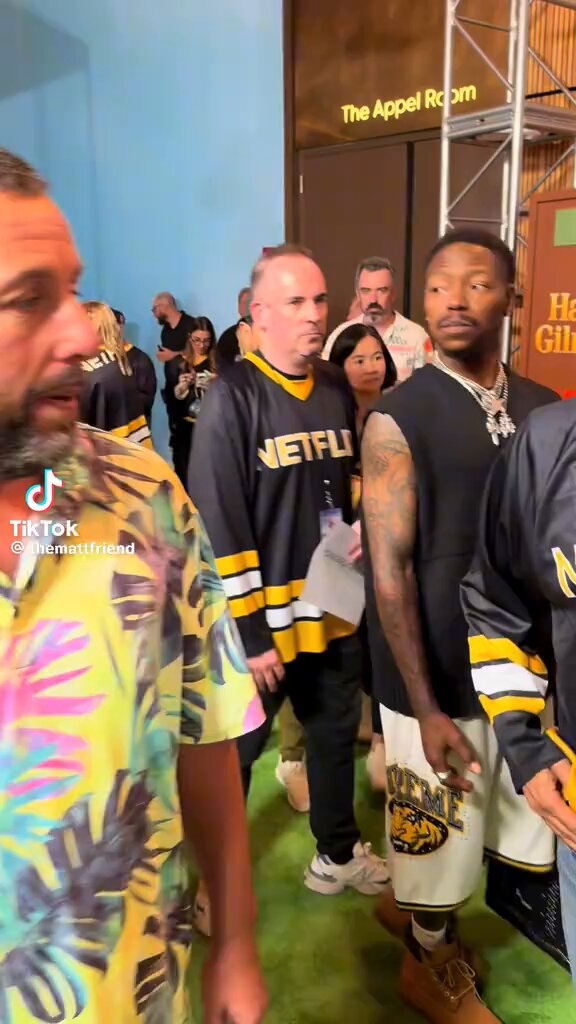 Adam Sandler meets an very talented impersonator.