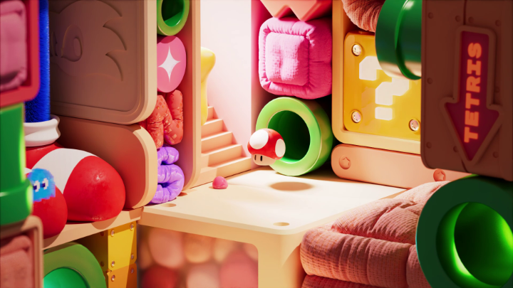 Hye Jin Jang's animation pays tribute to the iconic games and characters of Nintendo ⭐️