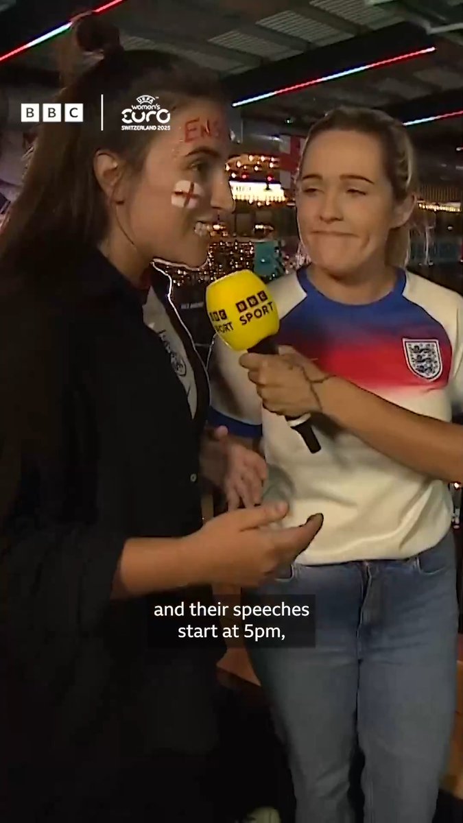 This England fan has a dilemma for Sunday evening! ⚽😅 #WEuro2025 #BBCFootball