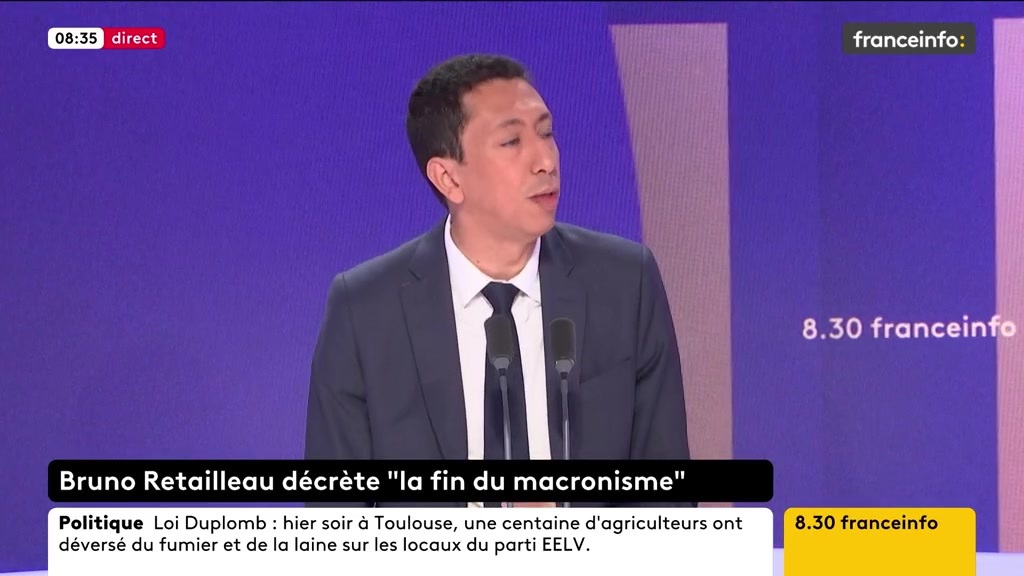 🔴 Bruno Retailleau décrète la fin du macronisme ➡️ "Nous n'avons jamais cru au en même temps", déclare Othman Nasrou, Secrétaire général des Républicains et Vice-président chargé des finances de la Région Île-de-France.