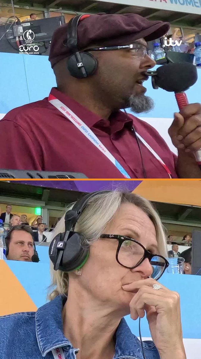 "Michelle Agyemang, take a bow" 👏 Watch England's 90+6' EQUALISER through comms cam 📸🏴󠁧󠁢󠁥󠁮󠁧󠁿