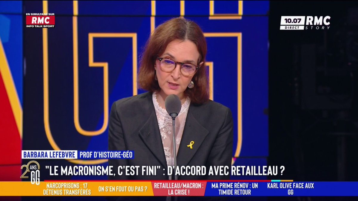 ❌"Le Macronisme, c'est fini", d'accord avec Retailleau? Barbara Lefebvre : "Quand madame Borne nous dit que le Macronisme a une idéologie, c'est vrai : l'idéologie de la ruine. La ruine économique, la ruine sociale et la ruine culturelle. Il y a une idéologie de destruction."
