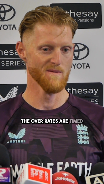 'Over rates should be timed different in different continents' says Ben Stokes 🗣️ #ENGvIND