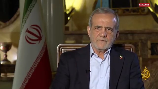 الرئيس الإيراني للجزيرة: الحديث الأمريكي بأن برنامجنا النووي انتهى مجرد وهم #الأخبار