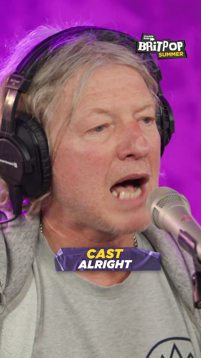 Want to feel Alright? Listen to Cast's exclusive Absolute Radio session on Live Music Thursday this week! 💜