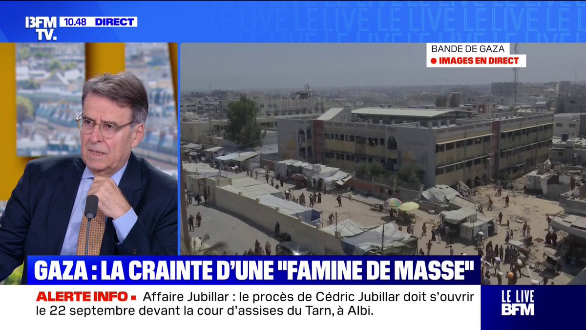 « Quand on voit, et en France on ne le voit pas beaucoup, quand on voit les enfants décharnés, quand on voit les femmes pleurer (…) on se demande comment au XXIème siècle on peut assister à tout ça sans réagir » Antoine Basbous