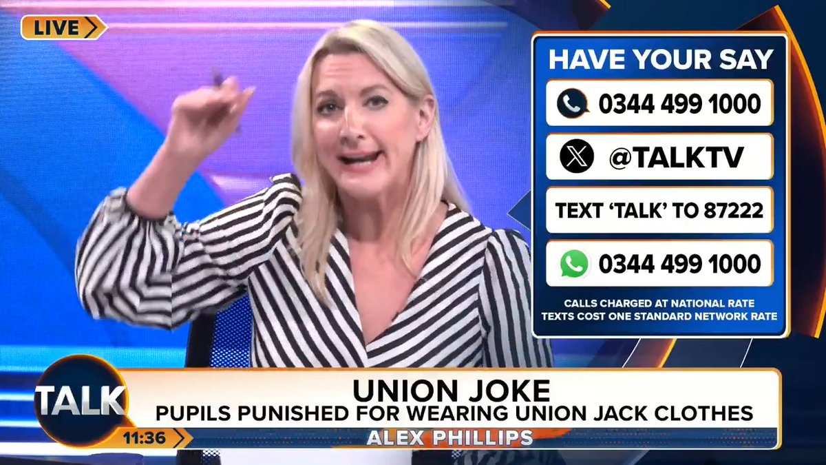 Dozens of pupils were hauled into isolation rooms at a school after sporting Union Jacks on a "culture day". Alex Phillips: "Punished for being born British! What sort of sick thing is this?!?!" Alex Phillips