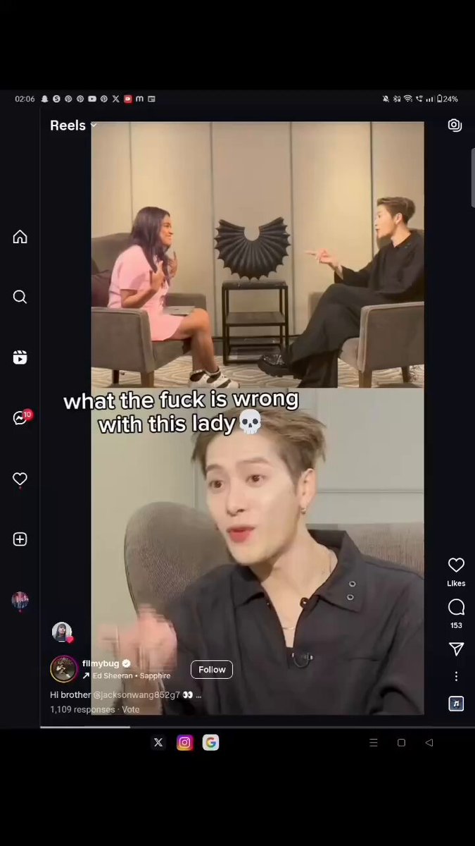 jeeta got called “sister” by some Korean celebrity, now look at her cringe response 😭