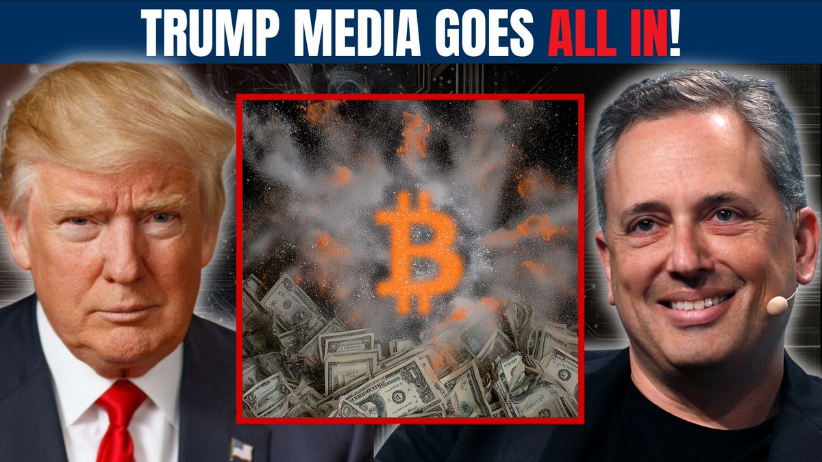 NEW ‼️ “Is the Trump administration publicly banning CBDCs while quietly introducing them via stablecoins?” And why is Trump Media going all‑in on Bitcoin at the same time? 🤔👇