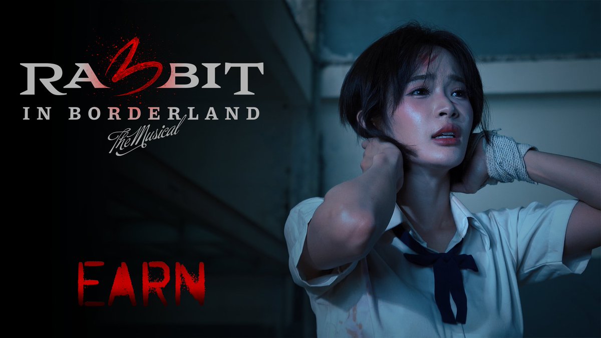 [🐰🎼] #BNK48_RabbitInBorderland #EarnBNK48 Wachiraphon Phatthanaphanit BNK48 “Rabbit in Borderland” The Musical 🗓️ 9 AUG 2025 (16:00) 📍 Ultra Arena Hall, Bravo BKK TICKET AVAILABLE NOW! 🔗 #BNK483rdGeneration #BNK48