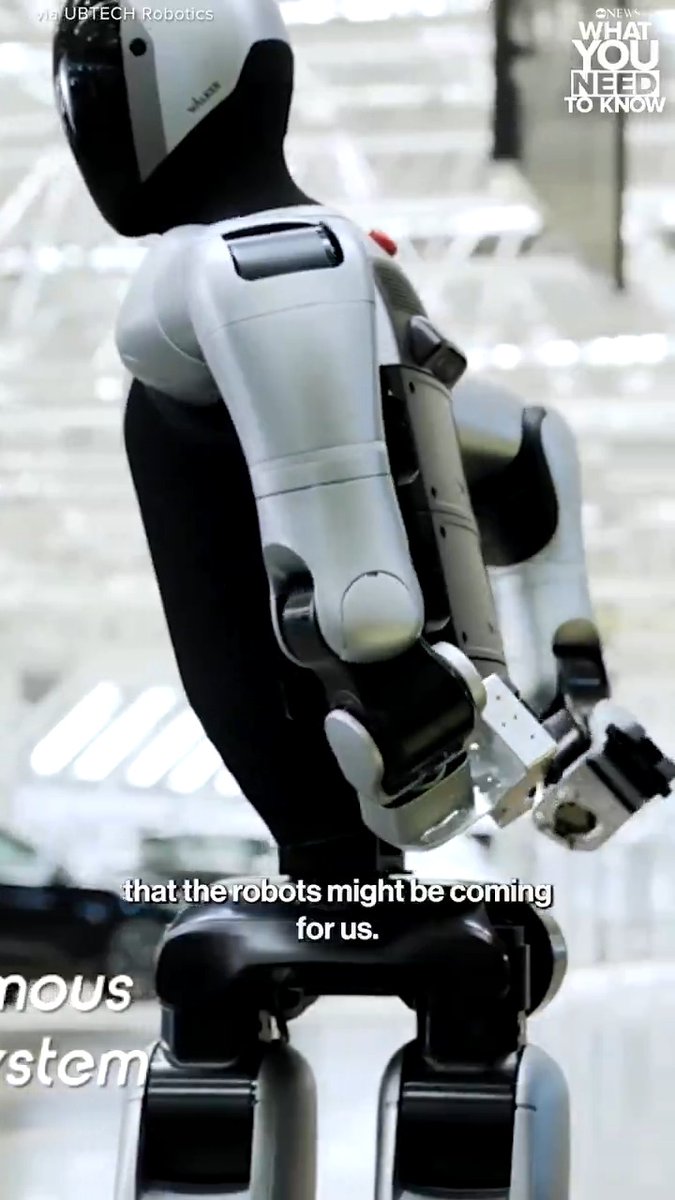 A Chinese robotics company has developed a humanoid robot that can swap out its own battery — meaning it can operate autonomously 24/7. ⚡ What You Need to Know is now streaming exclusively on Disney+. Stream now: