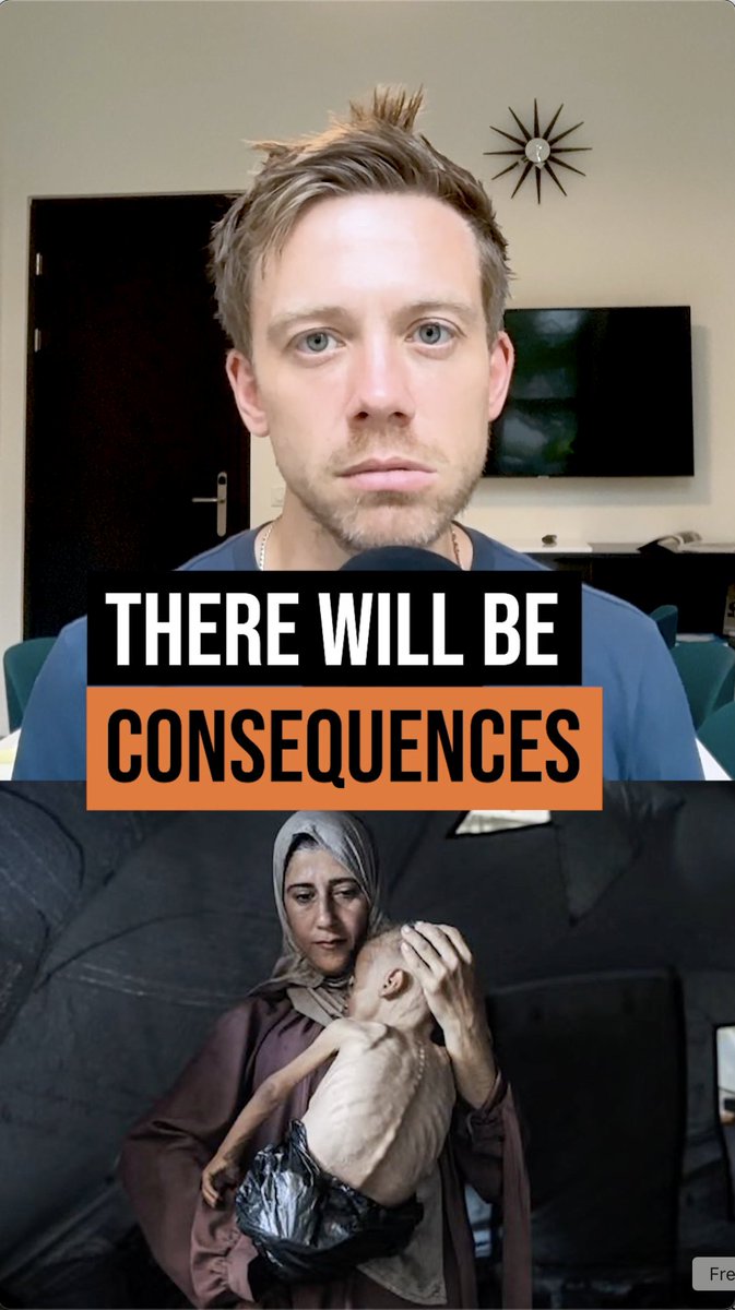 Those complicit in Israel's genocide will go to jail. Stop being defeatist. Stop making the lack of justice a self-fulfilling prophecy. This crime is too extreme, too depraved, too confessed to, too documented. It may take years. But they will go to jail.