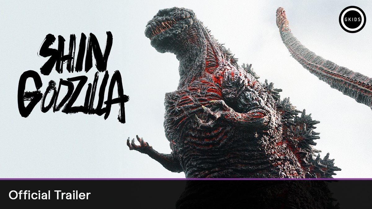 A god incarnate... Godzilla!! 🔥 Tickets are on sale now for SHIN GODZILLA in 4K! In theatres starting August 14, select screenings in 4DX and D-BOX.