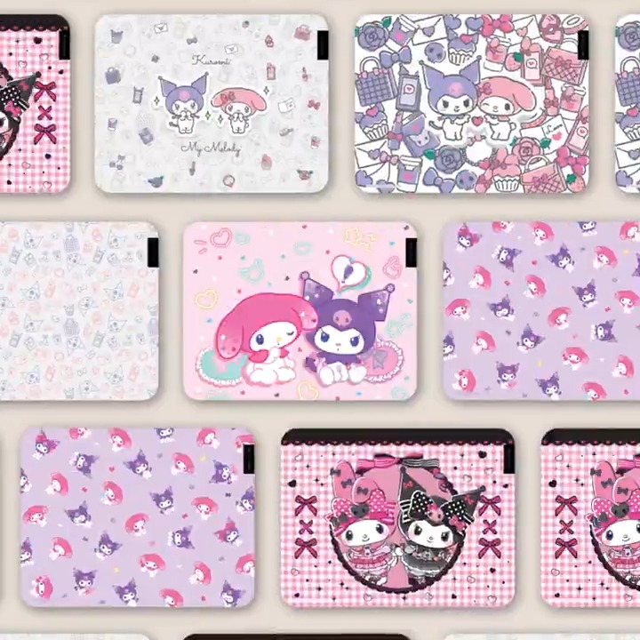 Part sweet. Part sassy. All adorable. Get these @Sanrio besties on your setup with our new My Melody &amp; Kuromi designs on Razer Customs. Tag your bestie and personalize with your gamer tags now: #Razer #mymelodykuromi #MyMelody50th #Kuromi20th