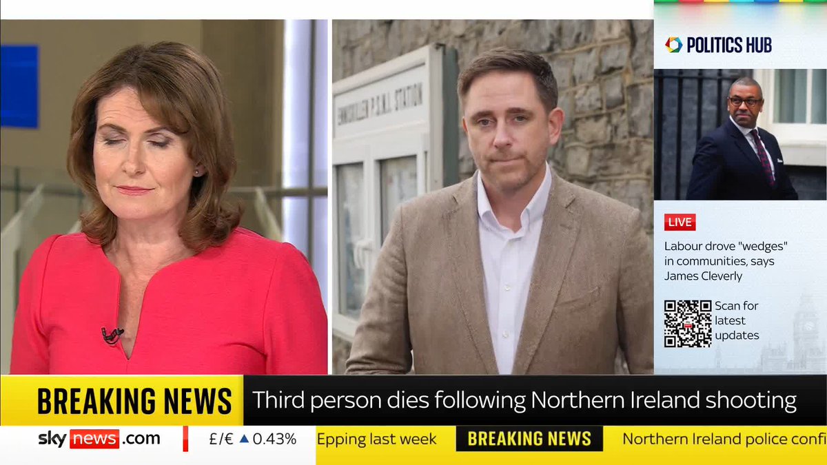 BREAKING: Two children are among the victims of a shooting in County Fermanagh. Sky's Stephen Murphy confirms that two of three people killed in the Northern Ireland shooting were children. A woman from the same household was also killed. 📺 Sky 501 and YT