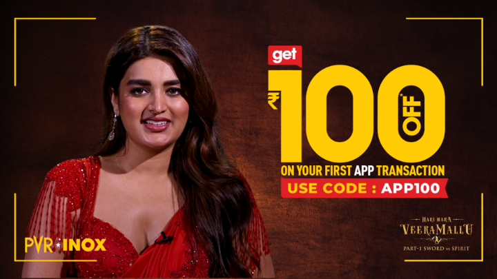 Book Hari Hara Veera Mallu on the PVR INOX app, get ₹100 off.