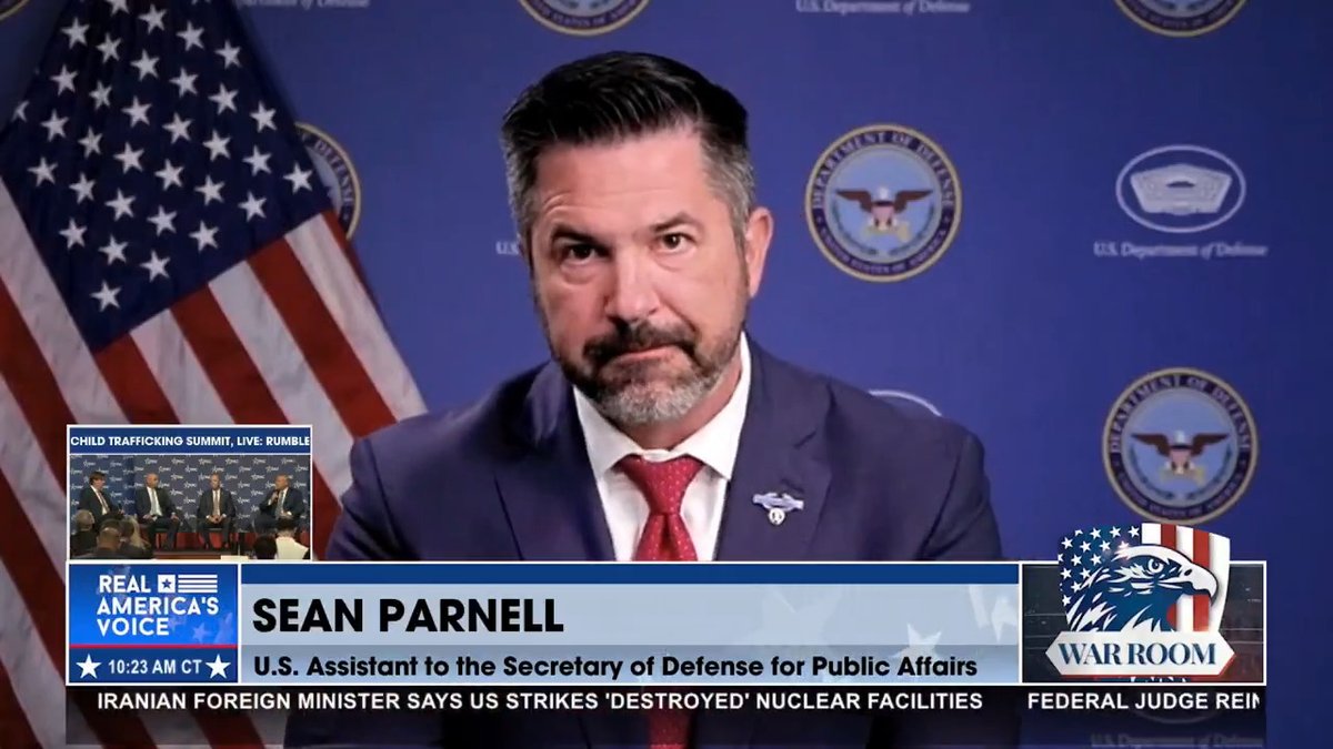"ANONYMOUS DEEP STATE HACKS" LETTER IN PENTAGON AGAINST HEGSETH-"COMPLETELY RIDICULOUS" "Where were all these people and their anonymous deep state letters when Sec. Austin disappeared for a week...during the disastrous surrender of Afghanistan?" Sean Parnell Bannon’s WarRoom