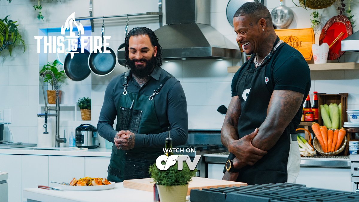 Cooking is a science 🧪🧂🍳 Can Jason Luv 🎞📽📺 and Gina_valentinaxxx figure it out? Find out on #ThisIsFire! 📺 Stream FREE: