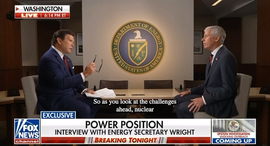 The U.S. put people on the moon. Can we build nuclear reactors again? Absolutely. Is it going to be a challenge? Yes. But can we do it? With President Trump’s bold leadership, YES, WE WILL!