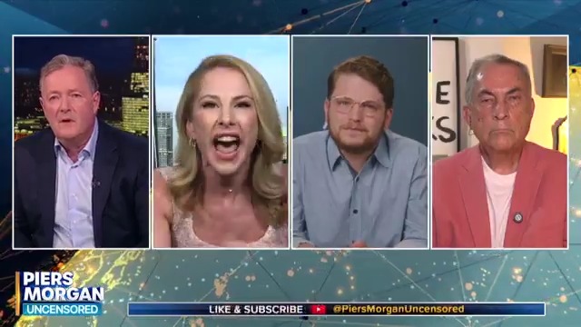 “I’m not gonna let you filibuster, bitch!” Ana Kasparian says she "can’t listen” to Shabbos Kestenbaum justify the actions of Israel. Watch the full debate 👇 📺 Piers Morgan | Ana Kasparian | Shabbos Kestenbaum | Gideon Levy