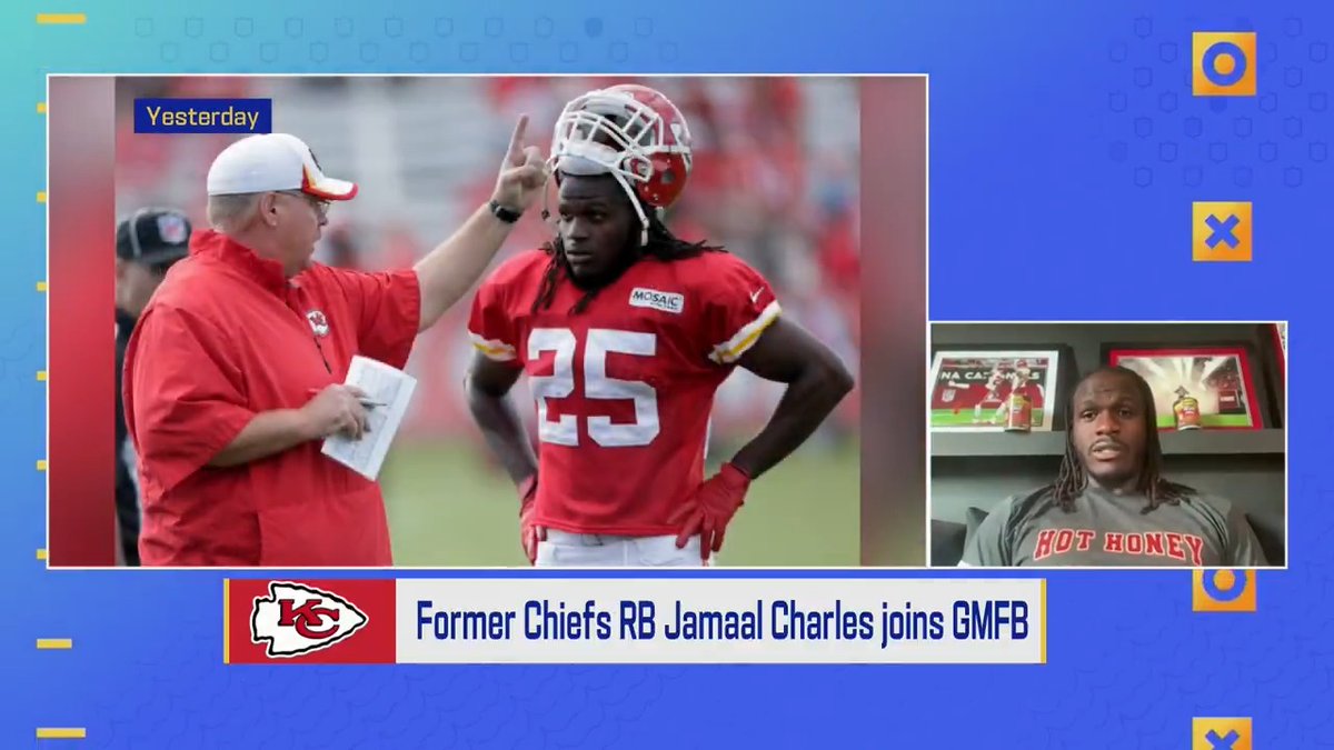 Former Kansas City Chiefs RB Jamaal Charles on what makes Andy Reid such a special Head Coach ❤️