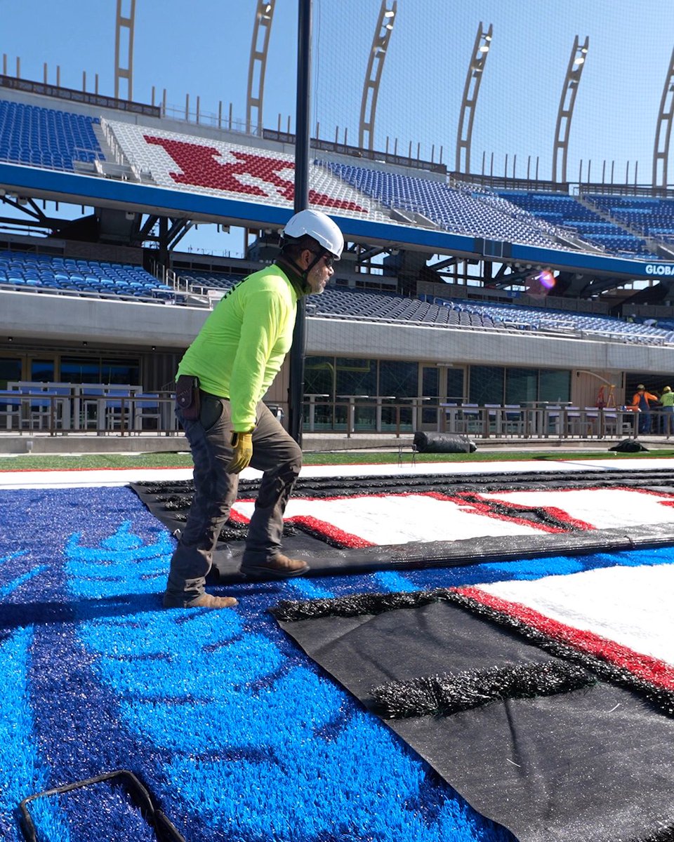 End zones getting that Kansas stamp... 👀
