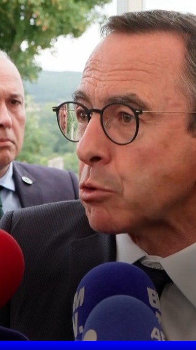 Tensions au gouvernement: "Je suis gaulliste, pas macroniste", a lancé Bruno Retailleau
