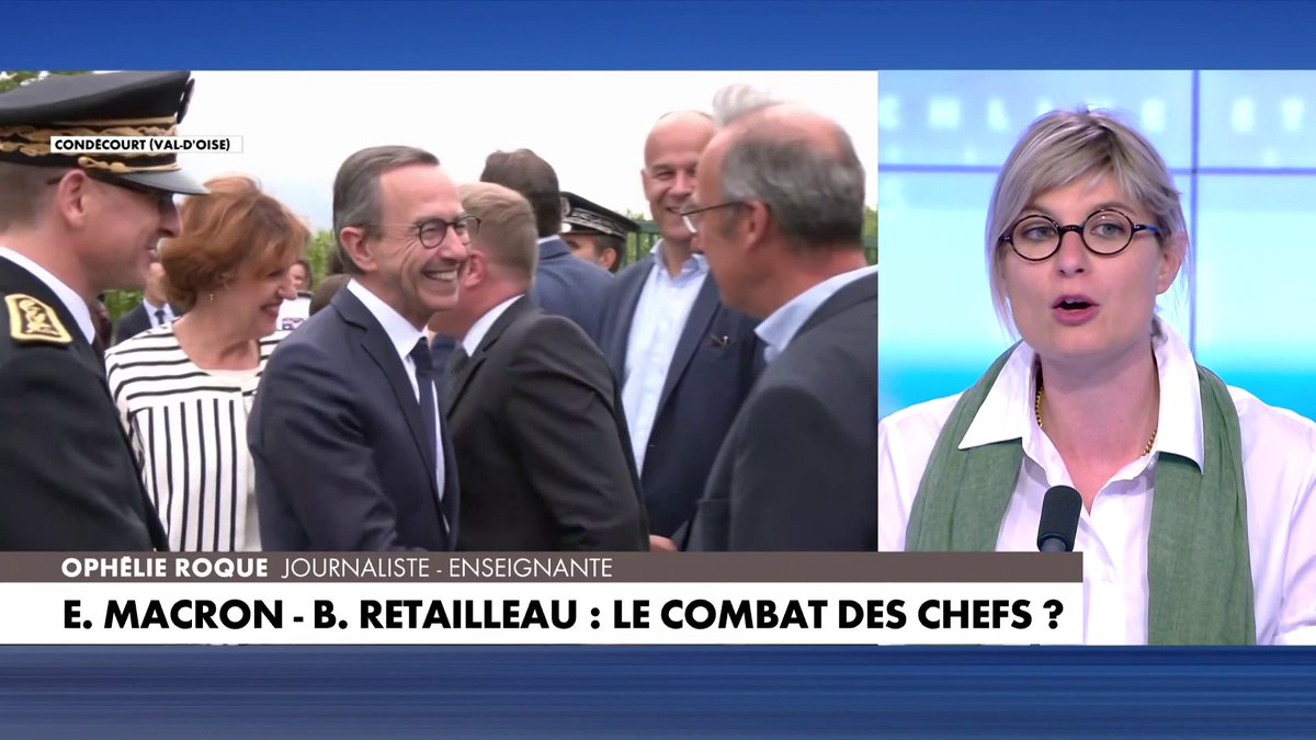Ophélie Roque: «Bruno Retailleau est le seul au gouvernement qui a une stature. Sa position n'est pas évidente. Je trouve qu'il s'en sort relativement bien, je trouve que c'est un vrai maestro de la politique. Il est solide, constant.» #Punchline