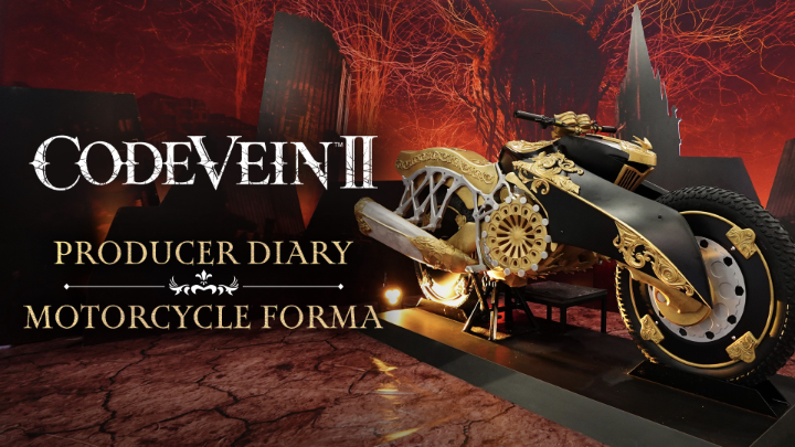 If you have to travel through the waste and wreckage of the near-future world, do it in style. Join Producer Keita Iizuka and learn more about the Revenant Hunter’s Motorcycle Forma. CODE VEIN II arrives in 2026. Wishlist now!