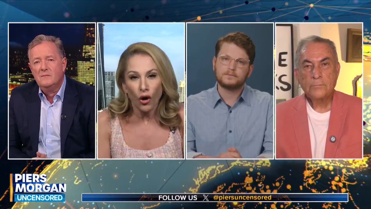 "Can you honestly, hand on heart, defend what's happening?" Piers Morgan asks pro-Israel activist Shabbos Kestenbaum. Shabbos: "I do not defend the IDF, I laud and applaud them every day." 📺 Piers Morgan | Shabbos Kestenbaum | Ana Kasparian