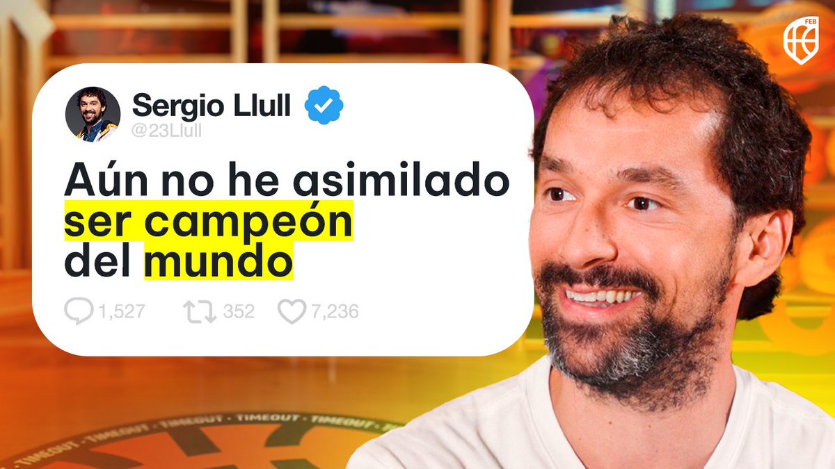 💥 #TIMEOUT | Miércoles 2⃣3⃣ y cerramos la temporada con MANDARINA 🍊 Repasamos la trayectoria de Sergio Llull con #LaFamilia y hablamos de 𝗺𝘂𝗰𝗵𝗮𝘀 𝗰𝗼𝘀𝗮𝘀 en un programa 🔝 con Atiga y Andrés Weiss 🔥 #SomosEquipo