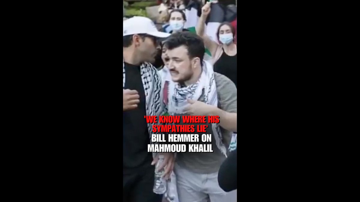 "We know where his sympathies lie." BILL HEMMER calls out former Columbia student and anti-Israel activist Mahmoud Khalil for refusing to condemn Hamas.