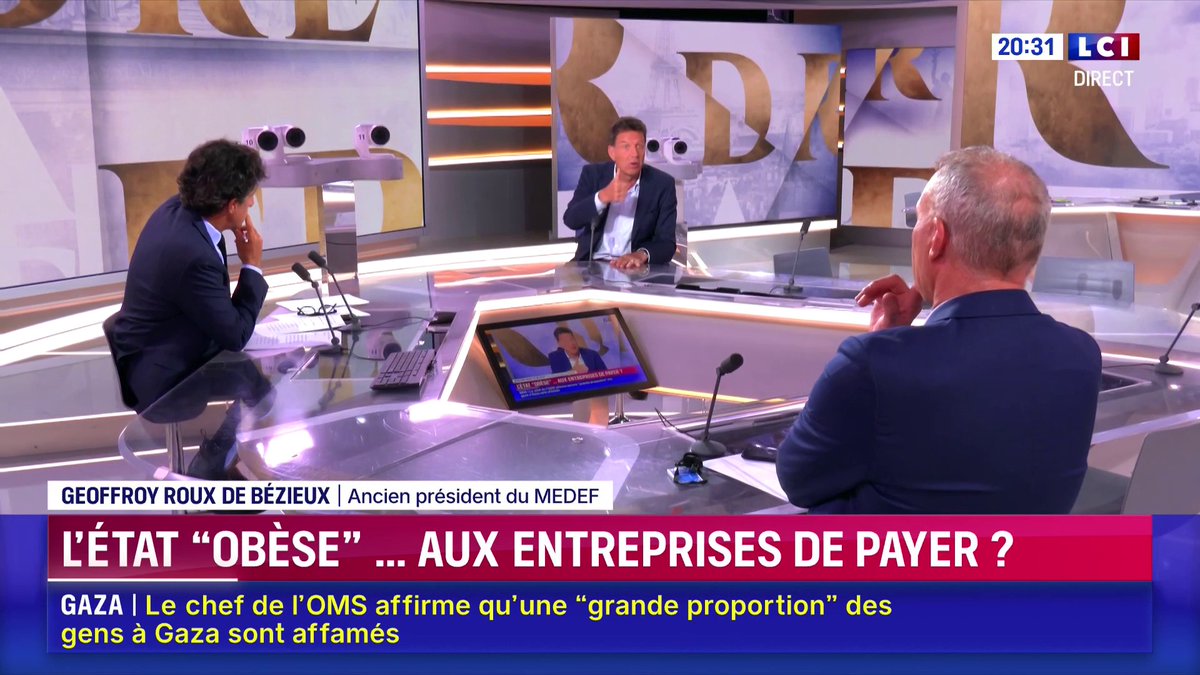 🗣️ "Je gagne très bien ma vie, et pourtant mes enfants ont bénéficié comme les autres des études quasi gratuites, ça n'est pas normal" confie Geoffroy Roux de Bezieux
