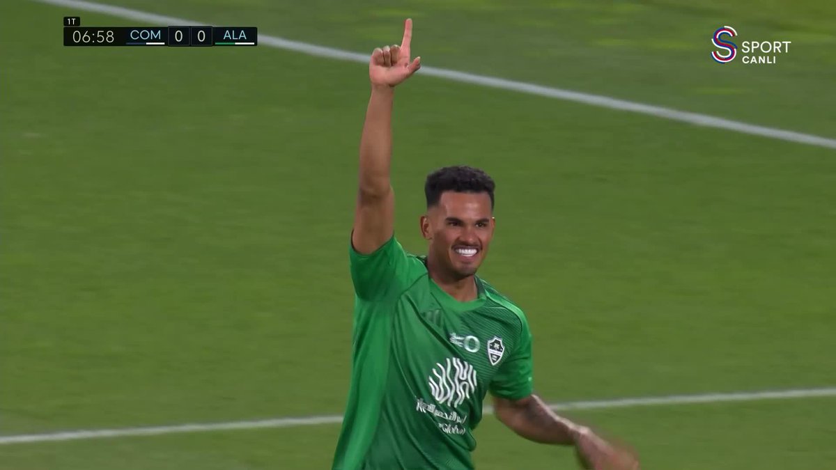 Al-Ahli, yedinci dakikada Como karşısında 1-0 öne geçiyor 👊