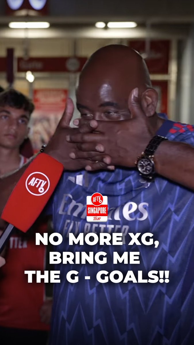 Forget about xG… just give us the G — 𝐆𝐎𝐀𝐋𝐒!! 😤 #AFTVSingapore #fanCams