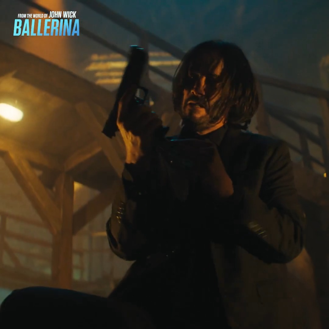 Fully reloaded. #Ballerinamovie: On Digital and On Demand.