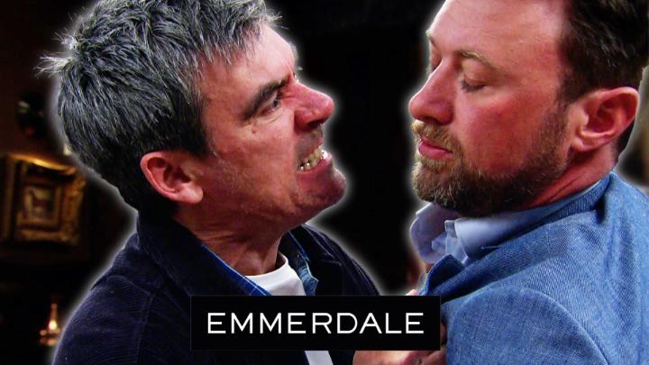 If only Cain knew the truth! 😰 #Emmerdale