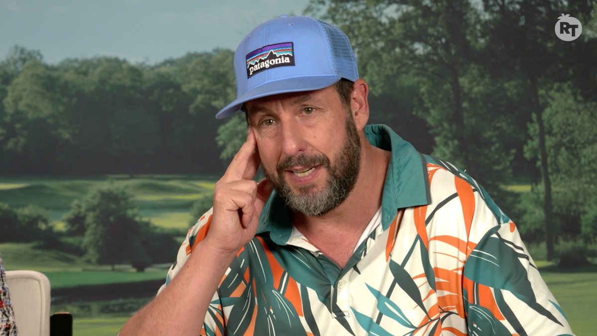 Adam Sandler, Julie Bowen, and Christopher McDonald talk #HappyGilmore2 cameos - including Travis Kelce, Bad Bunny, and more.