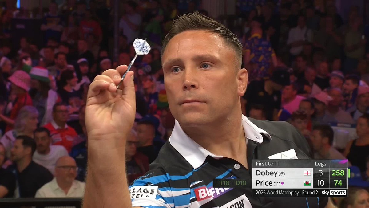 Gerwyn Price marches on 🥶 A dominant display against Chris Dobey 😮💨