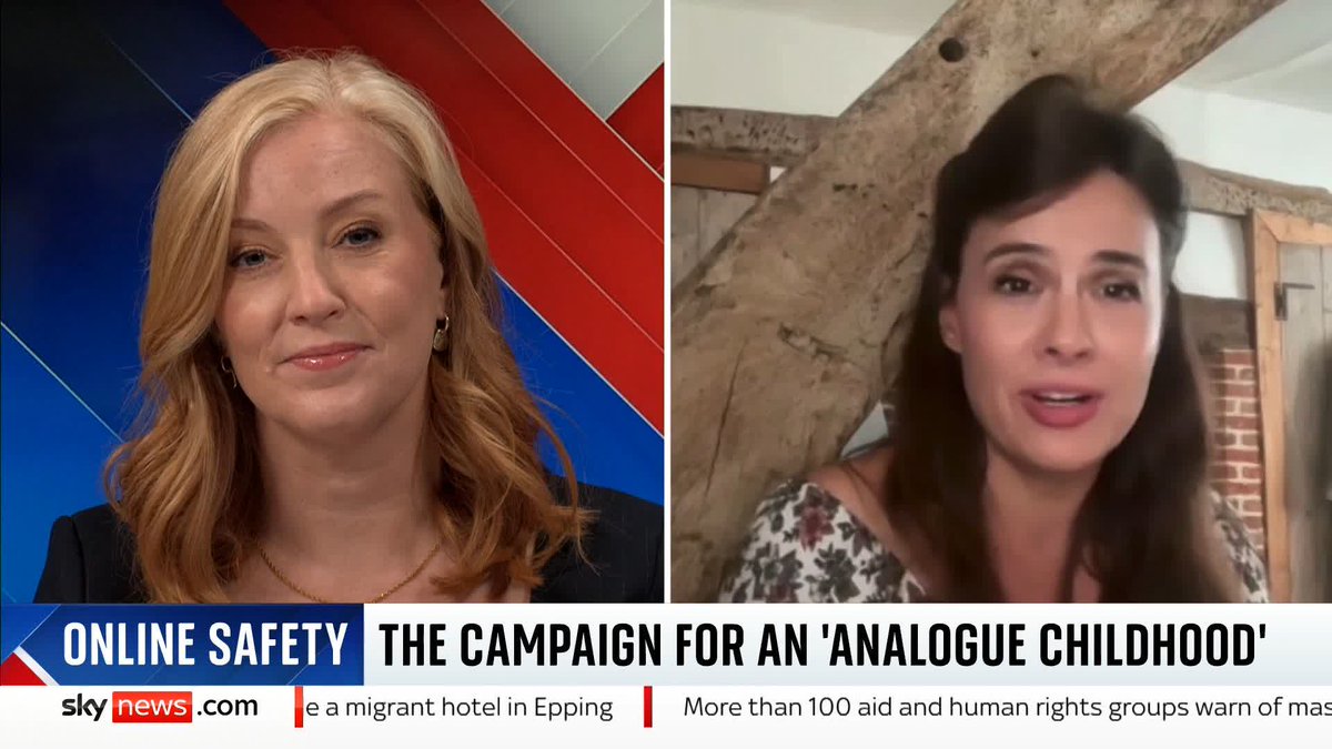 "I'm afraid I did actually laugh... that is nowhere near enough" Actress Sophie Winkleman speaks to Sarah-Jane Mee about her campaign for a return to an 'analogue childhood' More ➡️ 📱 &