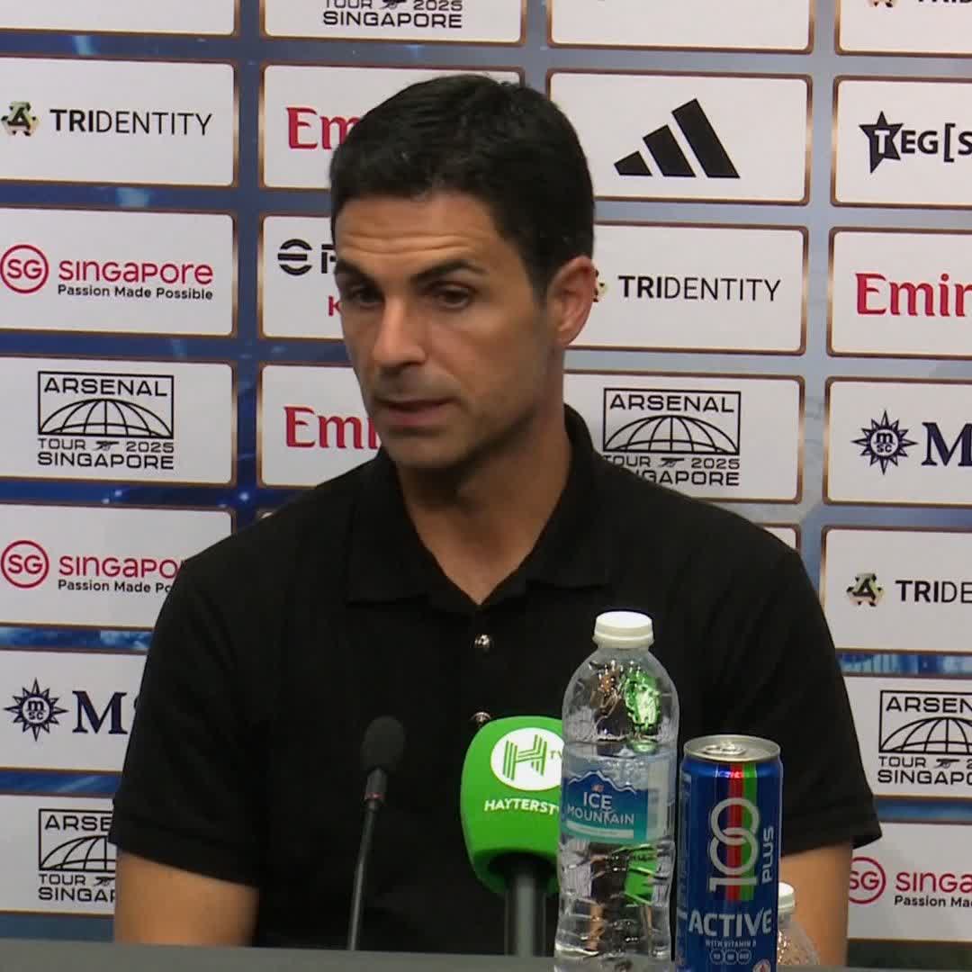"A lot of them showed they are already at a really good level" 📈 Mikel Arteta reflects on Arsenal's 1-0 win over AC Milan in their opening pre-season match in Singapore 💪