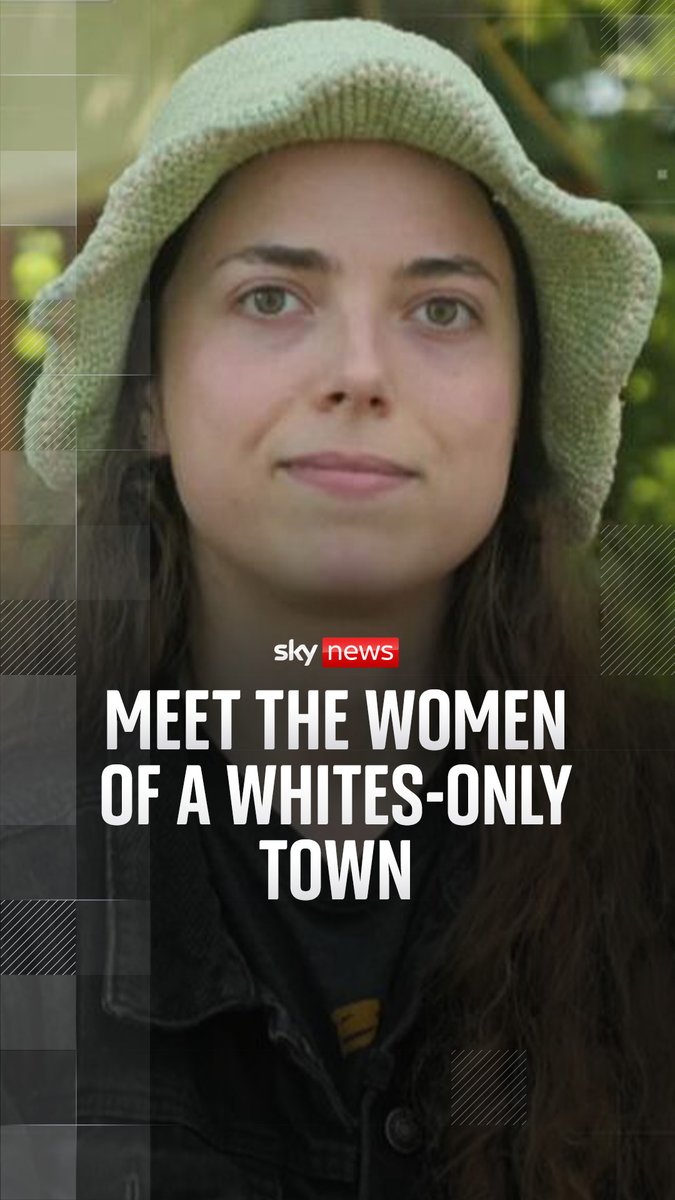 Sky News’ Tom Cheshire spoke with women from a self-declared “white-only” town in rural Arkansas, where the residents met on Twitter and decided to start the town