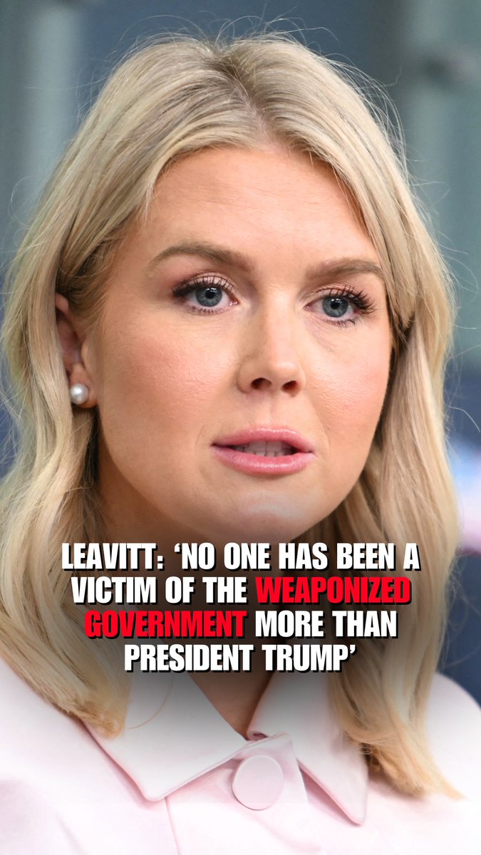 .Karoline Leavitt Karoline Leavitt says that President Trump has been the biggest victim of the weaponization of government as questions swirl around President Obama and the Russiagate investigation.